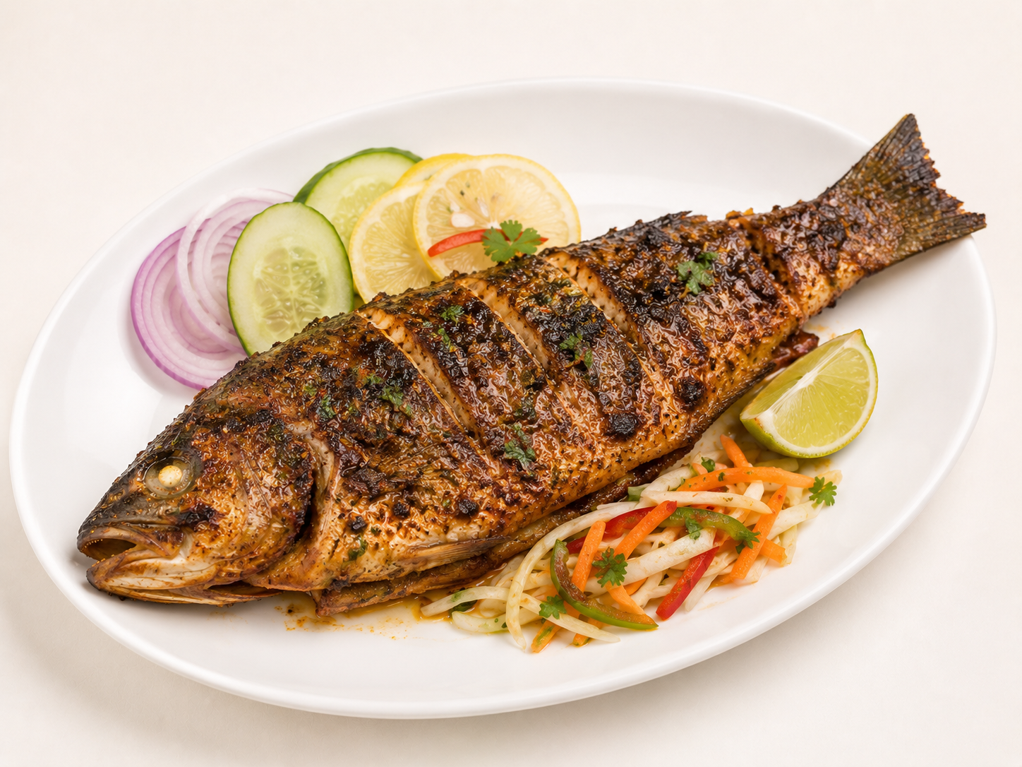 Whole Fish Grilled