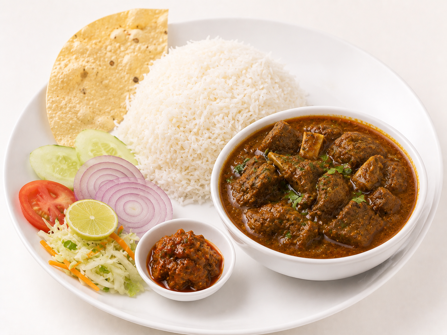 Mutton Curry Rice