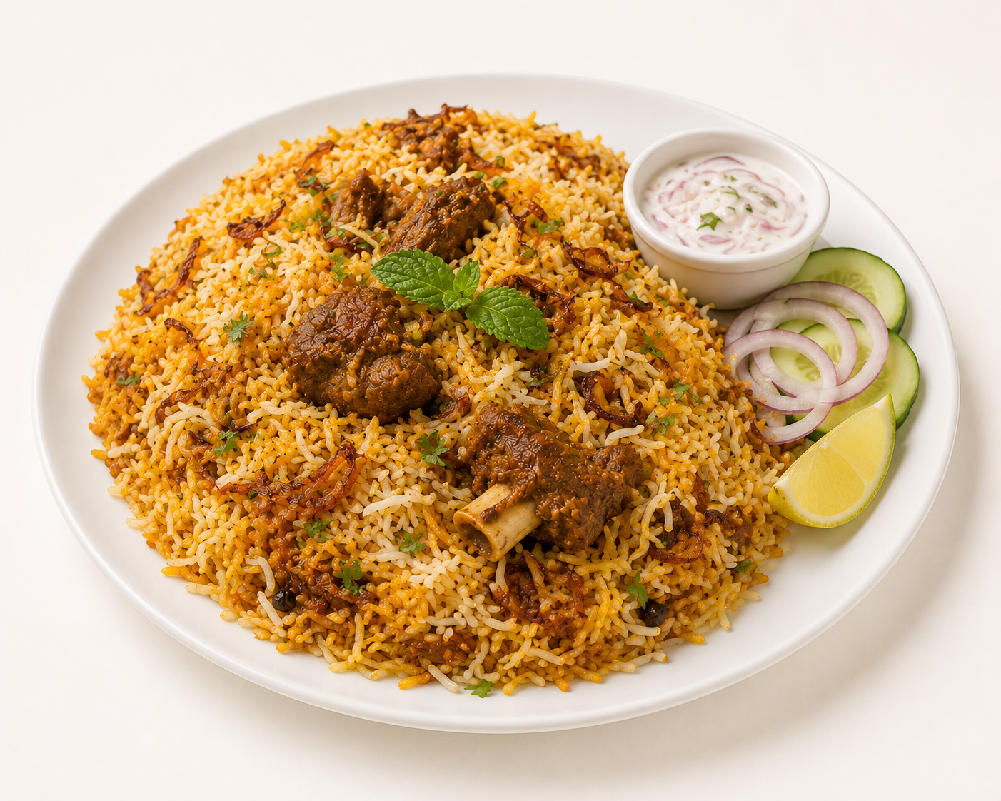 Mutton Biryani 1 Portion